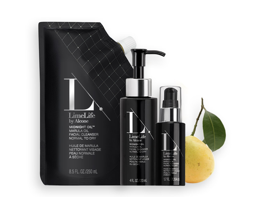 LimeLife by Alcone MIDNIGHT Oil MARULA OIL FACIAL CLEANSER NORMAL TO DRY